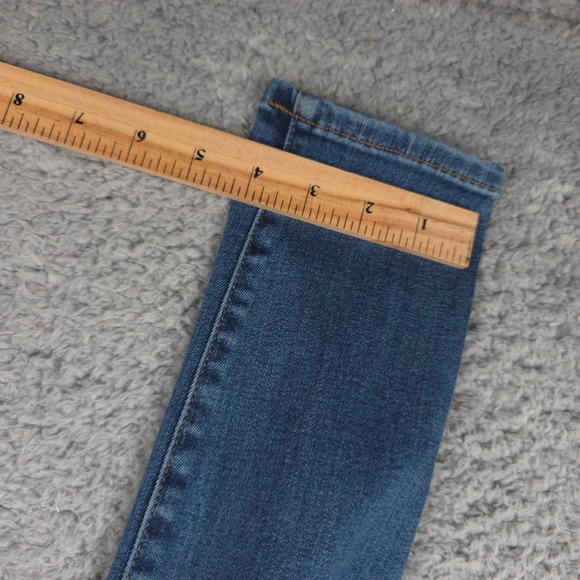 Madewell Womens‎ Skinny Jeans Size 26 10" High Rise Skinny Med Wash Denim Casual - Picture 7 of 10